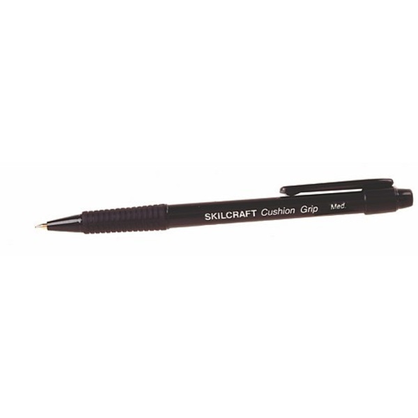 CUSHION GRIP BALLPOINT RETRACTABLE PEN,