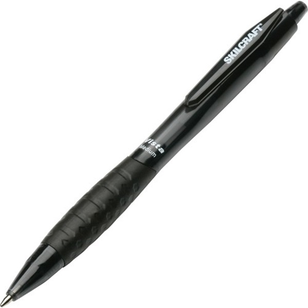 VISTA BALLPOINT RETRACTABLE PEN, BLACK I