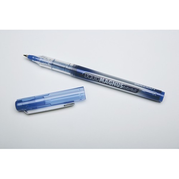 LIQUID MAGNUS ROLLER BALL STICK PEN, BLU