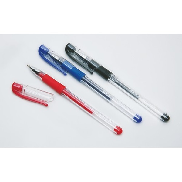 ALPHAGEL ROLLER BALL STICK PEN, BLACK IN