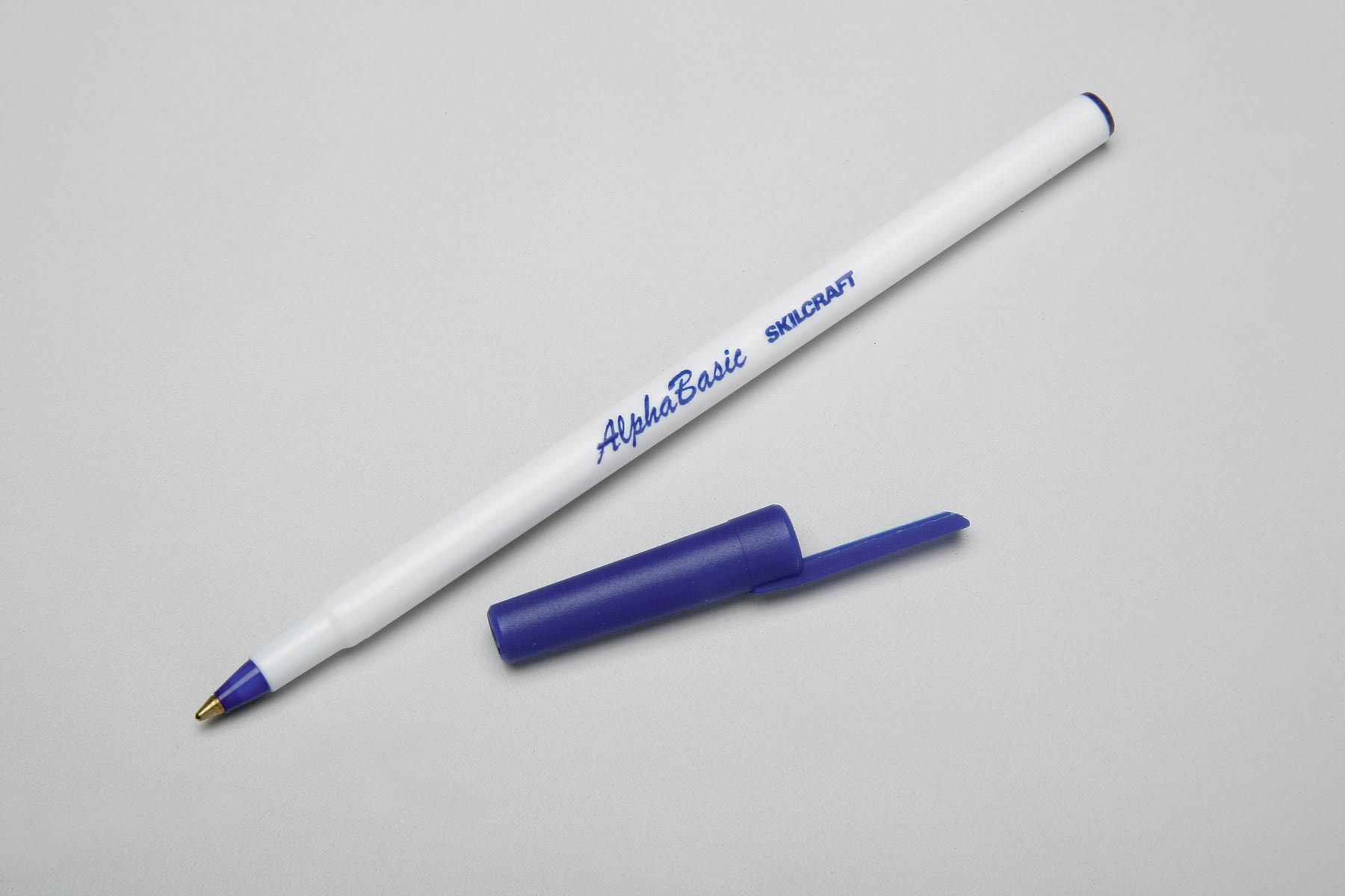 ALPHABASIC BALL POINT PENS, MEDIUM POINT