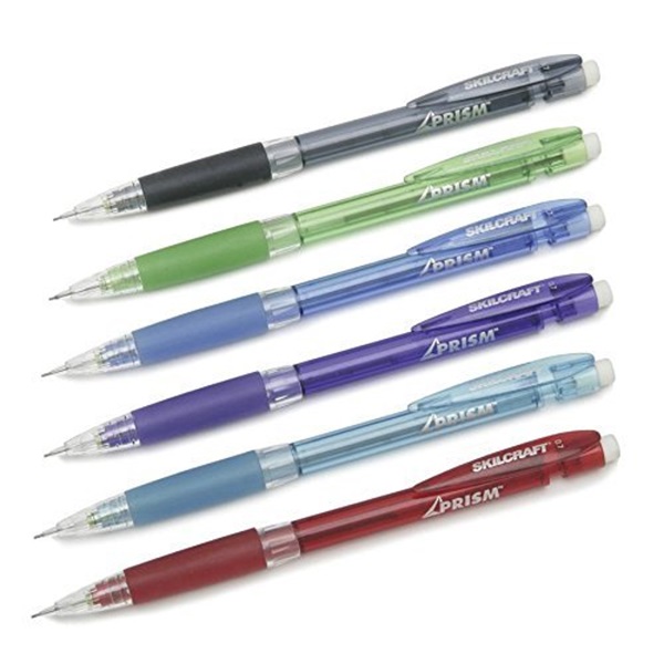 SKILCRAFT Prism Mechanical Pencil, .7mm
