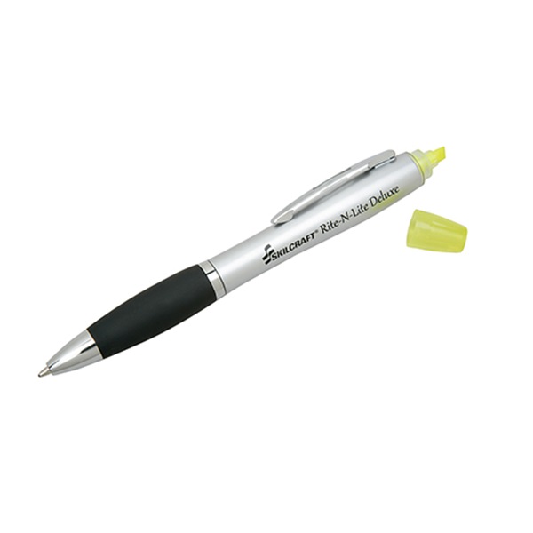 RITE-N-LITE DELUXE, PEN/YELLOW HIGHLIGHT