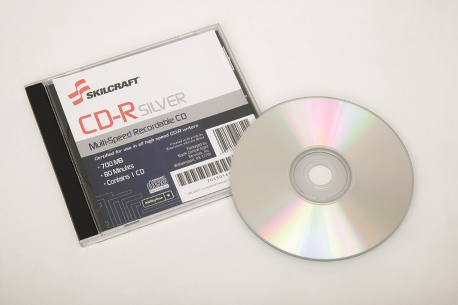 CD-R DISC, 700MB/80MIN, 52X, JEWEL CASE