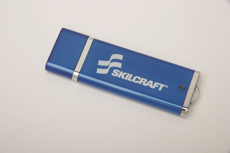 USB FLASH DRIVE W/256-BIT AES ENCRYPTION