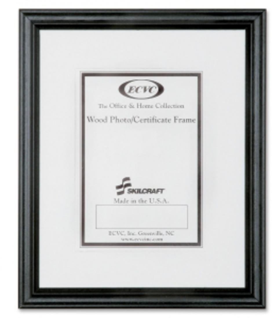 AbilityOne Style A Black Enamel Frame, 1/EA