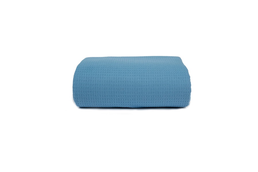 BEDSPREAD - 63 X 103 INCH, BLUE