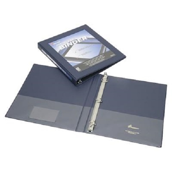 ROUND RING BINDER, 11 X 8 1/2, 3" CAPACI