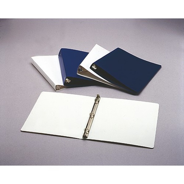 3-RING FLEXIBLE BINDER, 1" CAPACITY, WHI