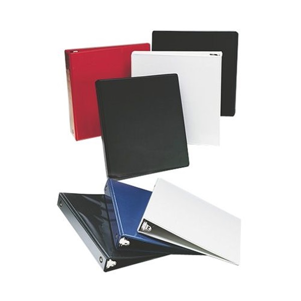 3-RING BINDER WITH CLEAR OVERLAY  -  3 I