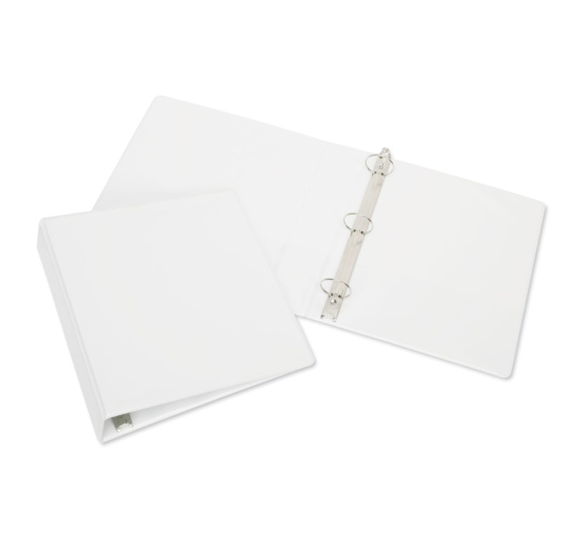 ROUND RING BINDER, 11 X 8 1/2, 3" CAPACI