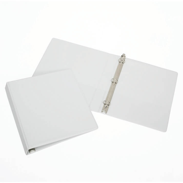ROUND RING BINDER, NO OVERLAY, 11 X 8 1/