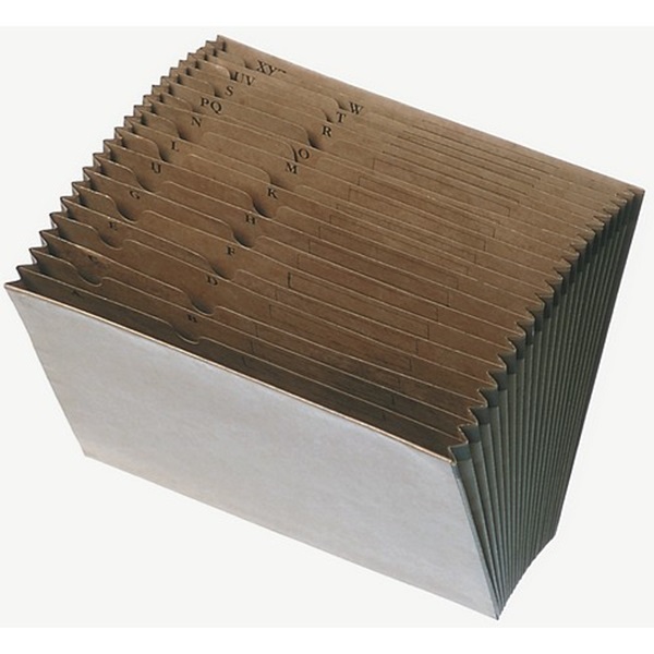 15 INCH EXPANSION, A-Z FILE, 21 POCKETS,