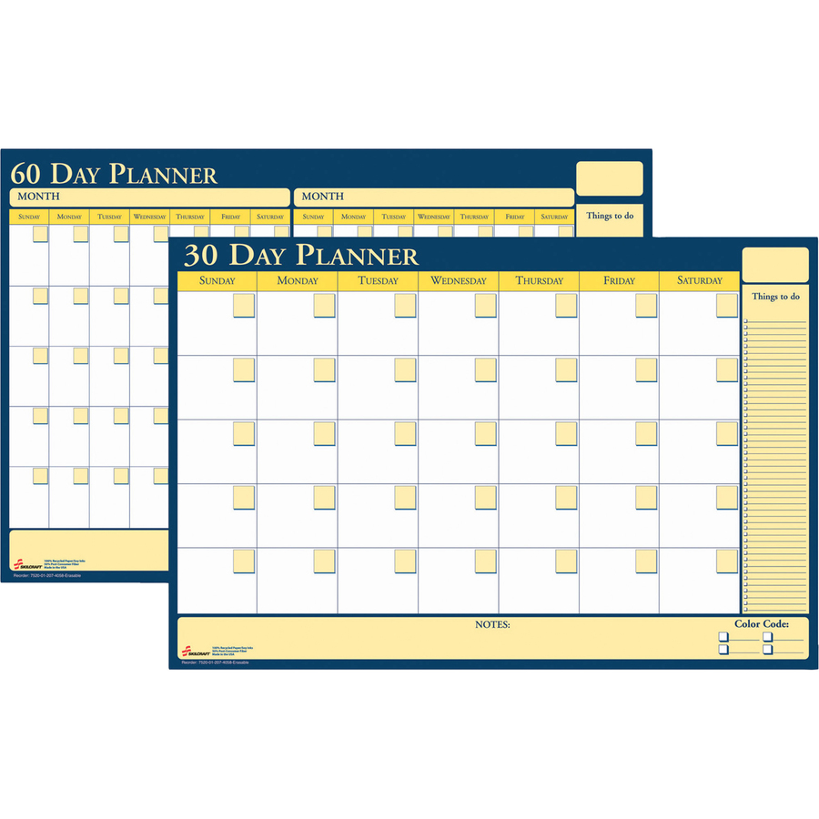 30/60-DAY UNDATED REVERSIBLE/ERASABLE PL