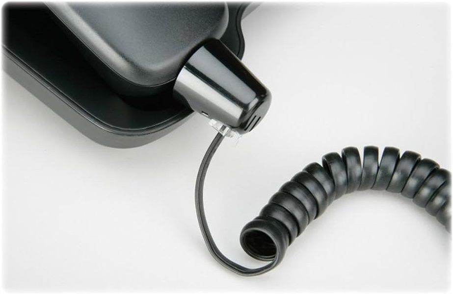 TELEPHONE CORD DETANGLER, BLACK