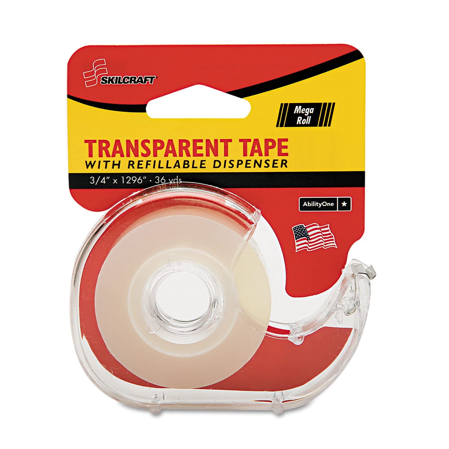 TAPE W/DISPENSE, PATRIOTIC GLOSSY FINISH