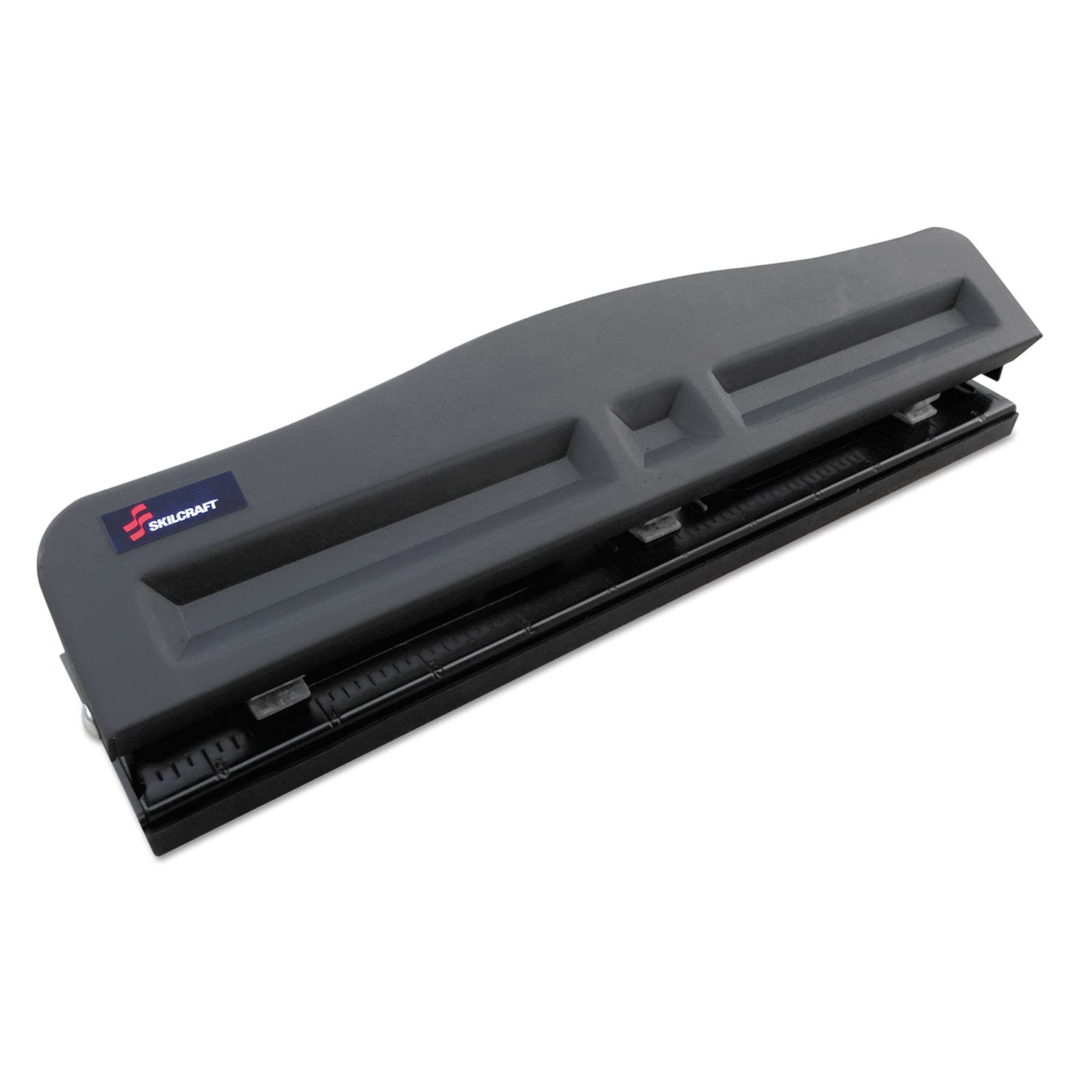 ADJUSTABLE LT-DUTY 3-HOLE PUNCH, 9/32" H