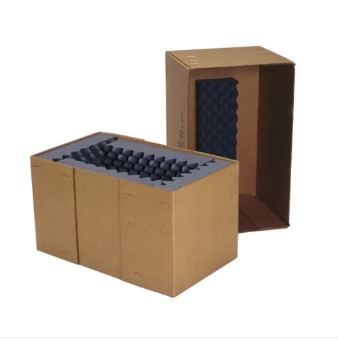 BOX, SHIPPING, FOAM CUSHIONED, TYPE II,