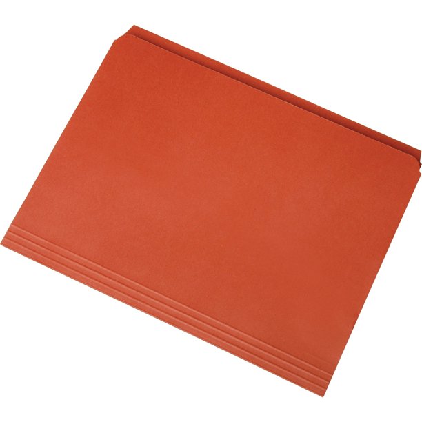 Skilcarft 1/3 Cut File Folder, Orange