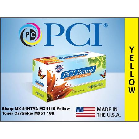 Remanufactured Premium Toner, Yellow, Yield 18000