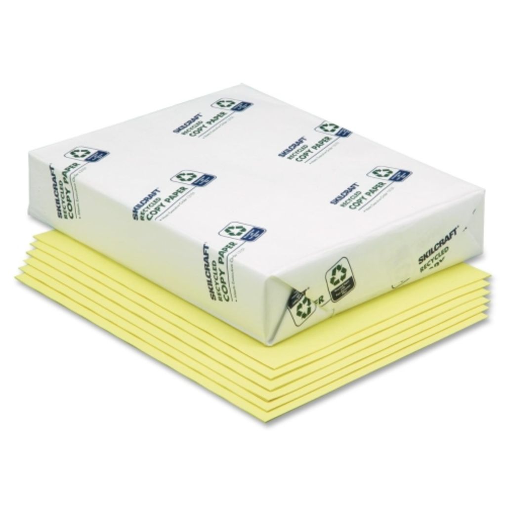 Skilcraft Yellow Copy Paper, 8.5x11 10/BX Skilcraft Yellow Copy Paper, 8.5x11 10/BX