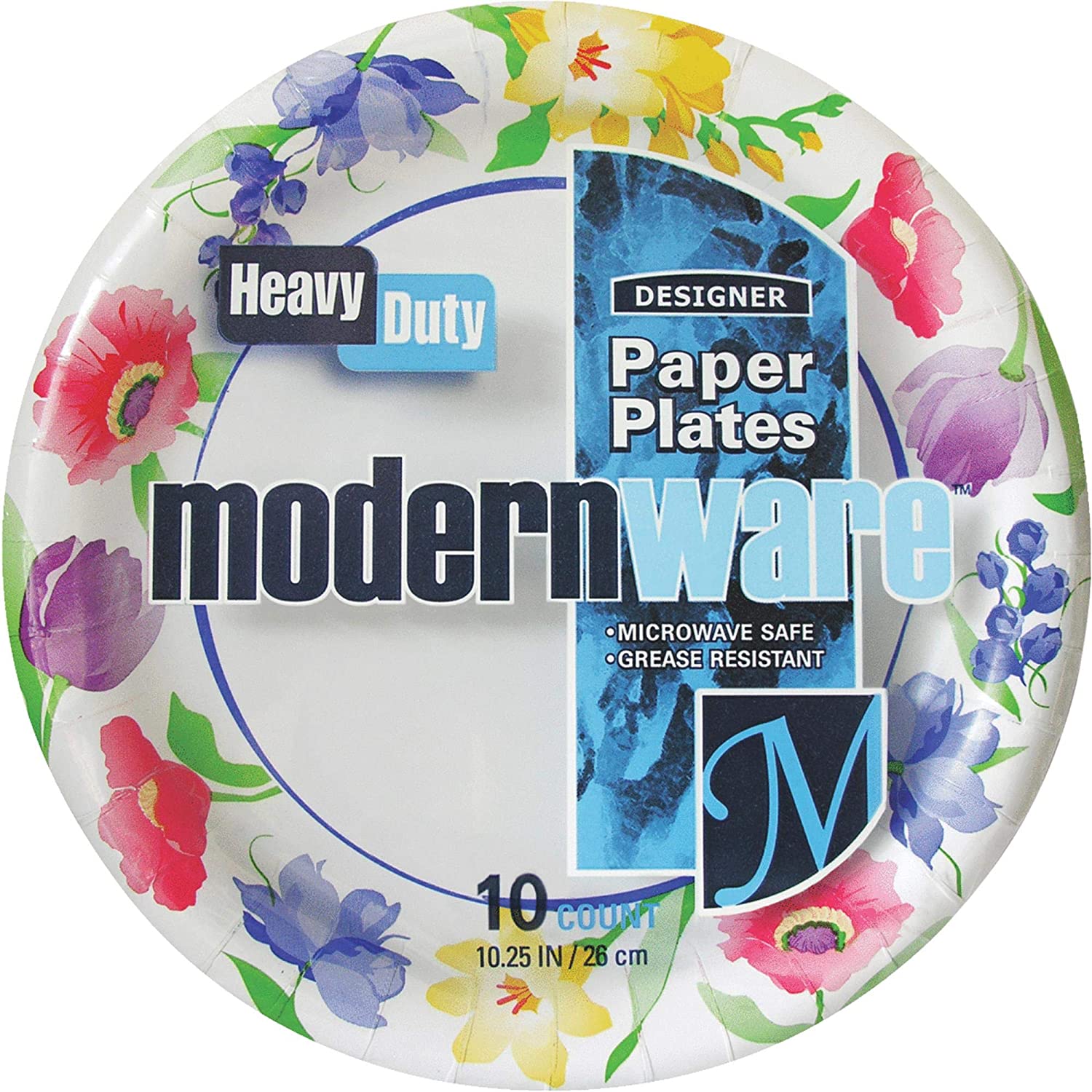 9" White Heavyweight Paper Plates 120/PK