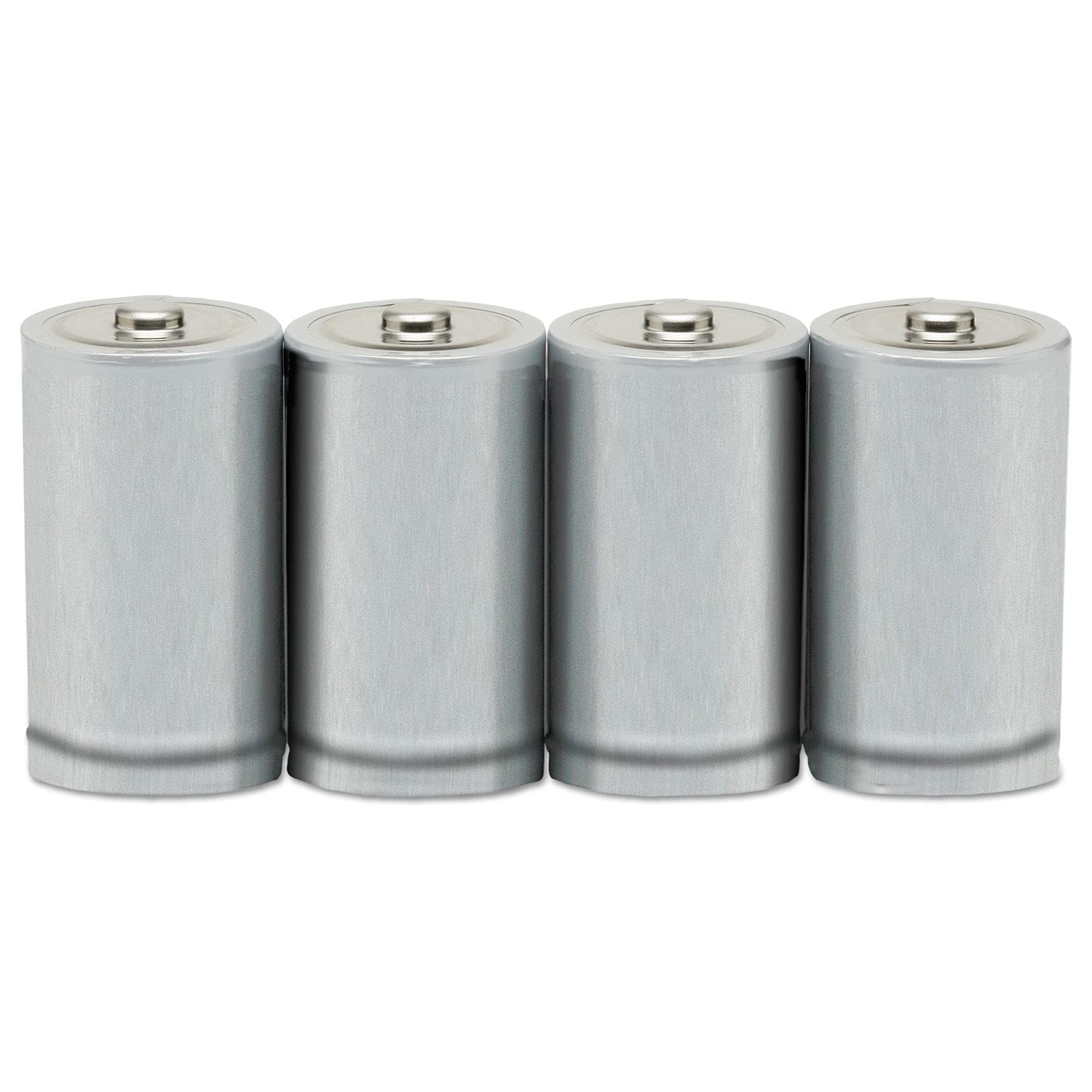 ALKALINE BATTERIES, D, 4/PACK