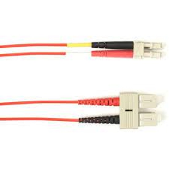 Black Box Patch Cable, M to M, 5m, Fiber Optic, Plenum, Green Black Box Patch Cable, M to M, 5m, Fiber Optic, Plenum, Green