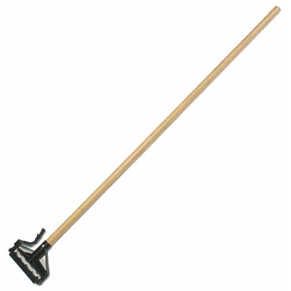 57" QUICK DROP MOP HANDLE-WOOD