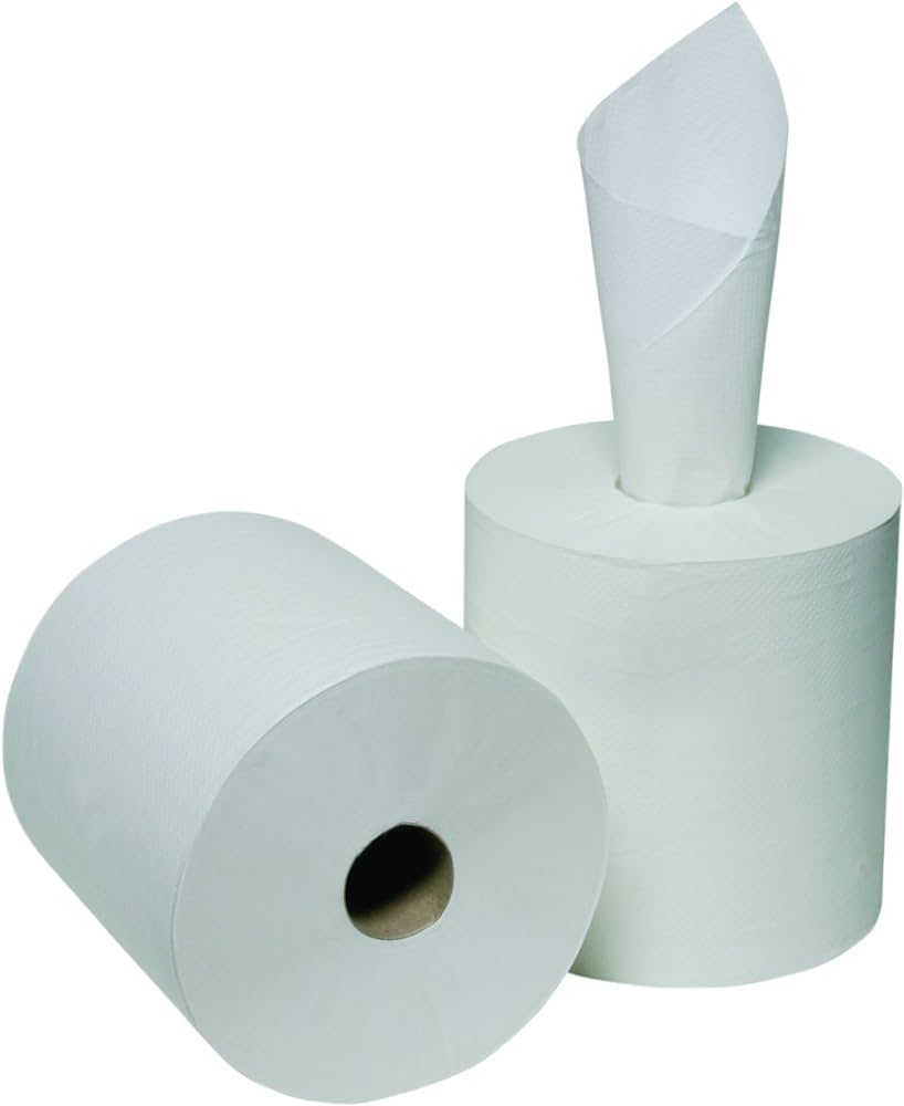 CENTER-PULL PAPER TOWEL, WHITE, 600/ROLL