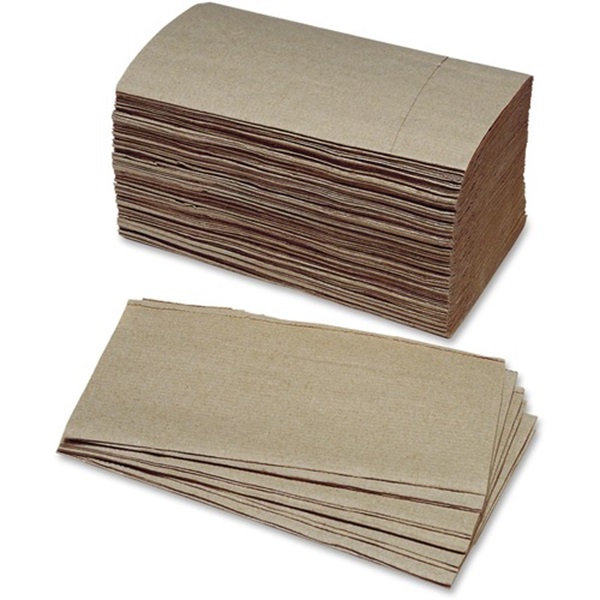 C-FOLD PAPER HAND TOWELS, BROWN, 10 1/4W