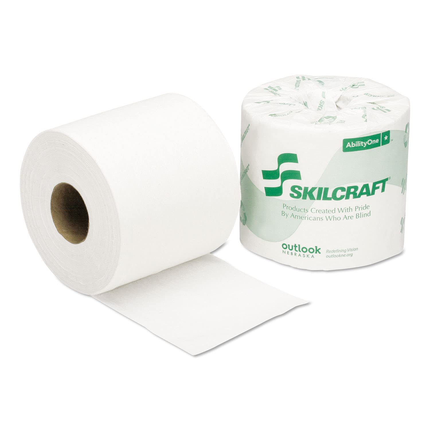 AbilityOne 2-Ply Septic Safe Toilet Tissue, 40/BX