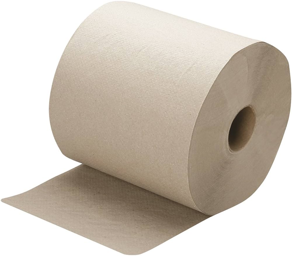 CONTINUOUS ROLL PAPER TOWEL, 8" X 800FT,