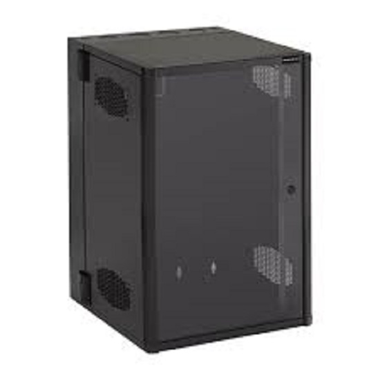 19U Wallmount Rack Enclosure, Double-Hin