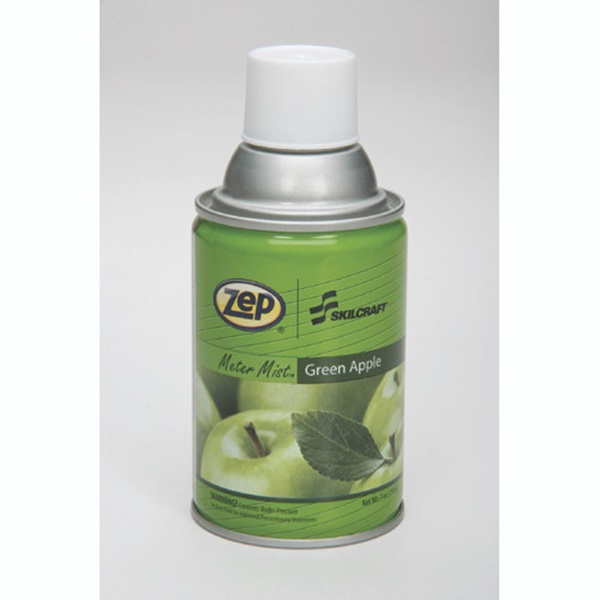 ZEP METER MIST REFILLS, GREEN APPLE 1/EA