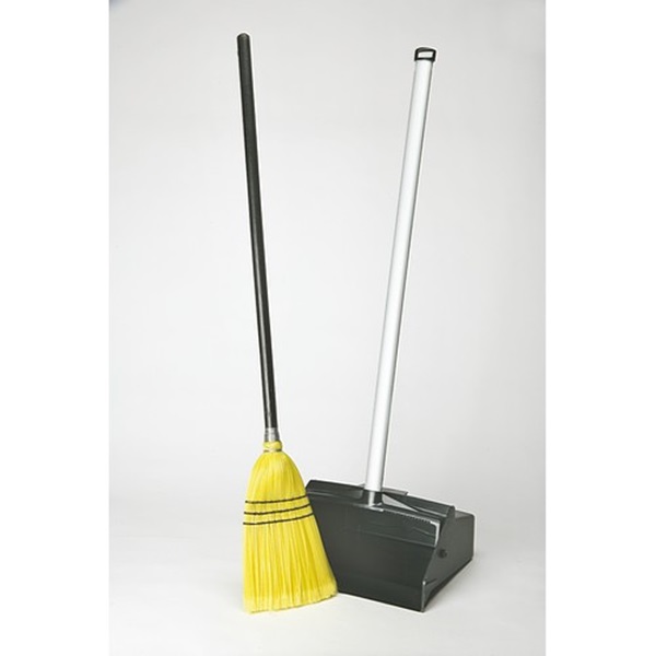 LONG HANDLED DUST PAN BLACK PL