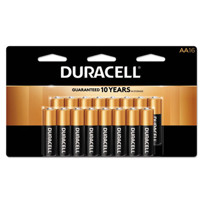 Duracell 'AA' Alkaline Batteies, 16/PK