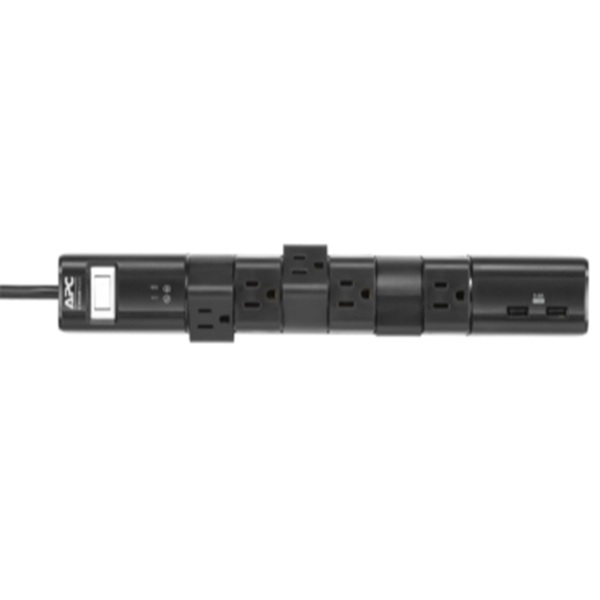 APC Essential SurgeArrest Surge Protector, Black
