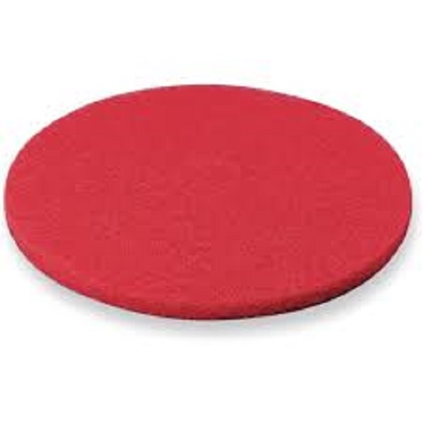 Skilcraft Spray Buffer Floor Pads, 20" Red Skilcraft Spray Buffer Floor Pads, 20" Red