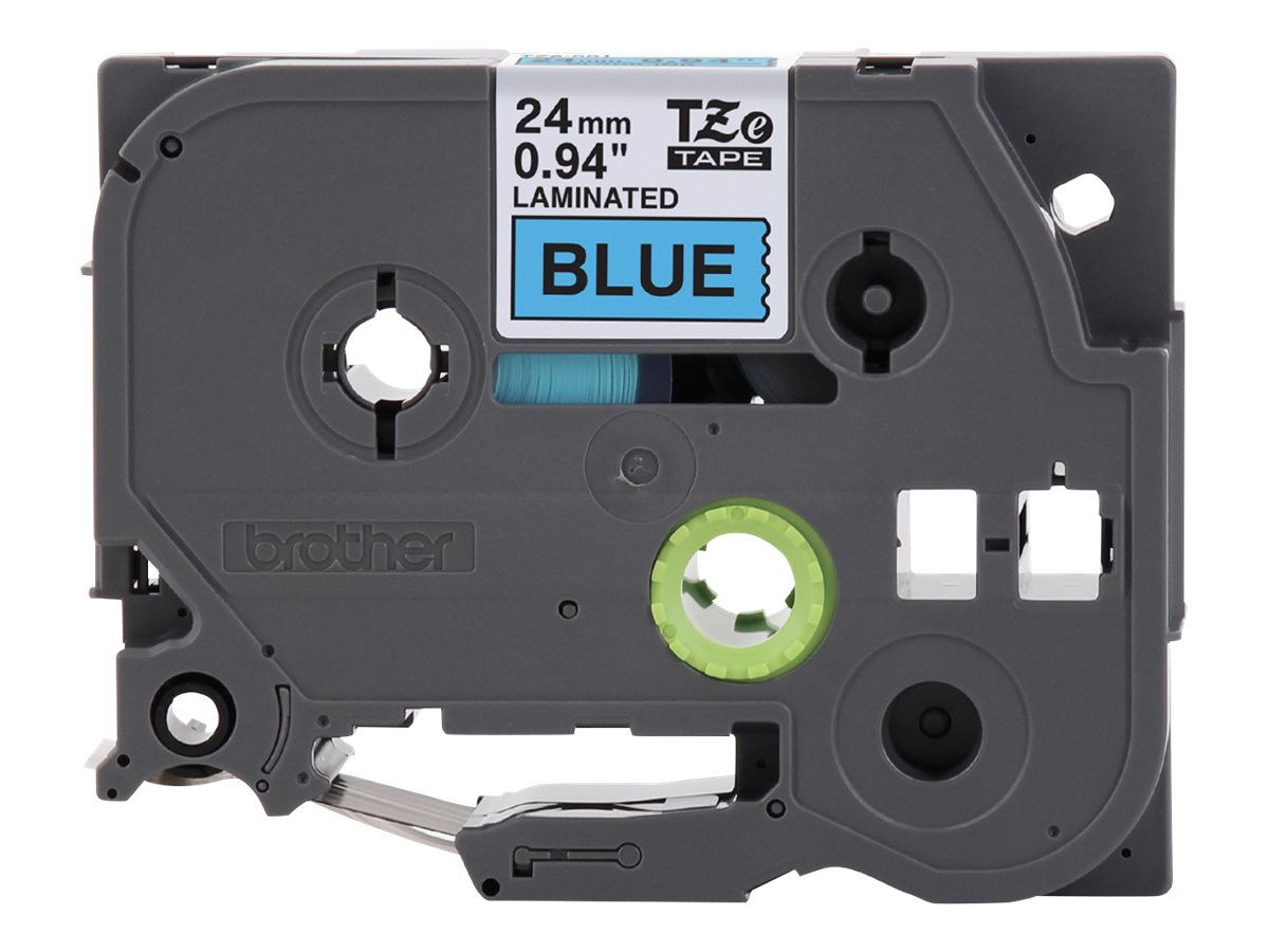 Brother P-Touch TZe-551 Black on Blue Label Tape, 1/EA