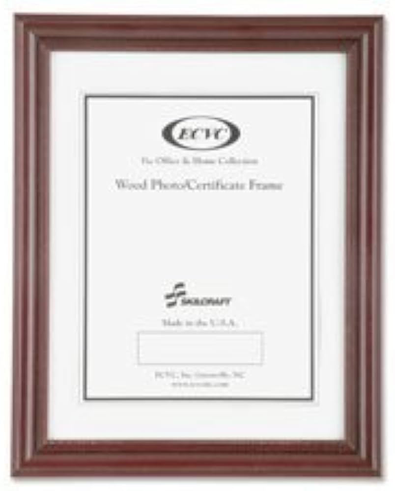 AbilityOne Style-G Cherry Frame, 8"x10", 12/BX
