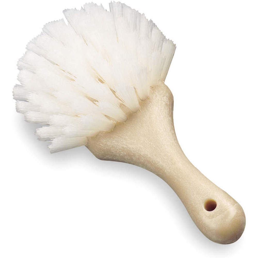 ALL-PURPOSE SCRUB BRUSH, PLASTIC BLOCK,