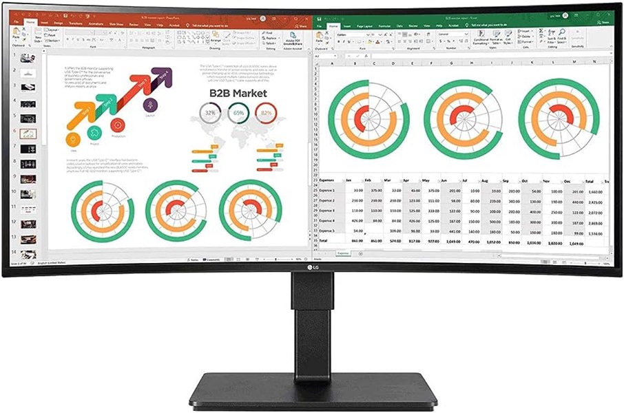 LG 34in. IPS QHD UltraWide Monitor w/ HDR10