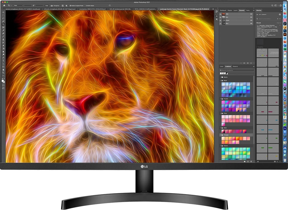LG 31.5in. VA UHD 4K Monitor w/ HDR10