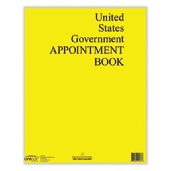2025 UNICOR Appointment Book, 1/EA