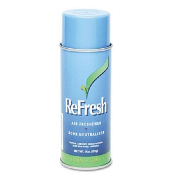 SKILCRAFT ReFresh Aerosol Air Freshener, Aerosol, Floral, 14oz, 12/BX SKILCRAFT ReFresh Aerosol Air Freshener, Aerosol, Floral, 14oz, 12/BX