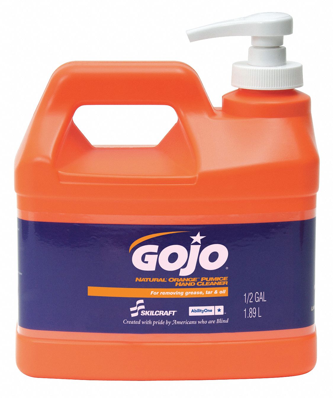 SKILCRAFT GOJO Pumice Hand Cleaner, Fresh Citrus Scent, 0.5 gal, 6/BX SKILCRAFT GOJO Pumice Hand Cleaner, Fresh Citrus Scent, 0.5 gal, 6/BX