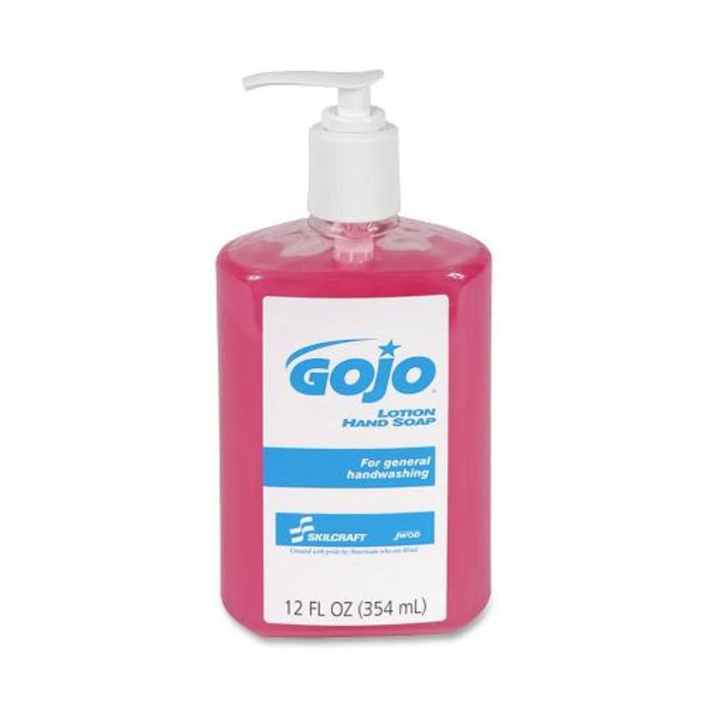 Skilcraft GOJO Lotion Soap, 12oz, 1/EA