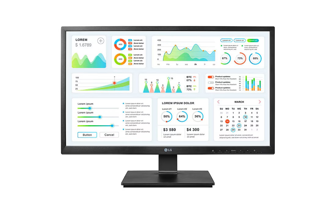 24" LG All-in-One Zero Client 24CK550