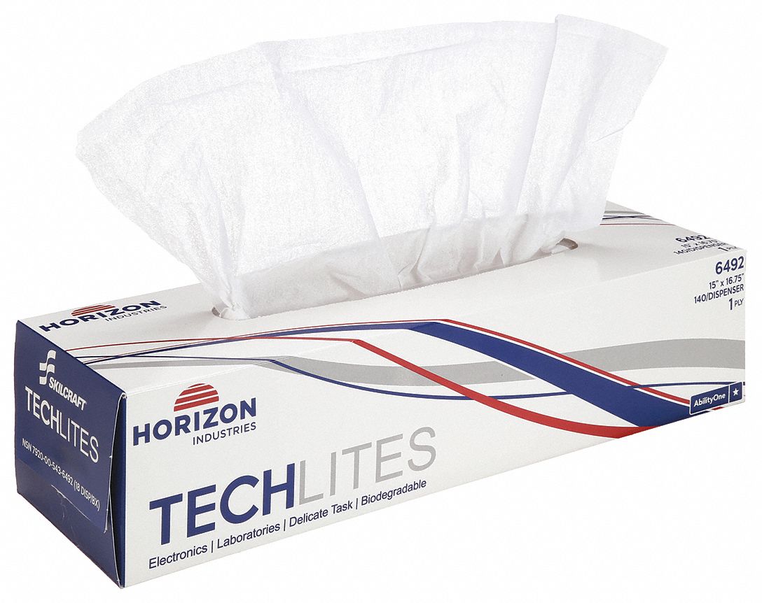 WIPING TOWELS, 15 1/4" X 16 1/2", 140/DI